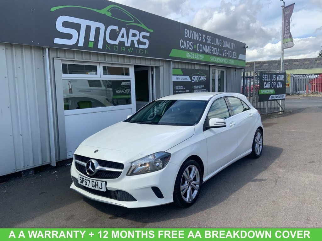 Mercedes-Benz A Class 1.5L Sport White