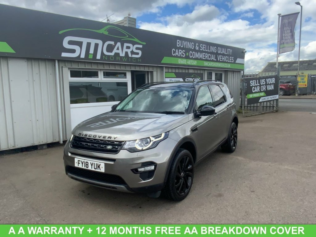 Land Rover Discovery Sport 2L Hse Black FY18YUK Silver