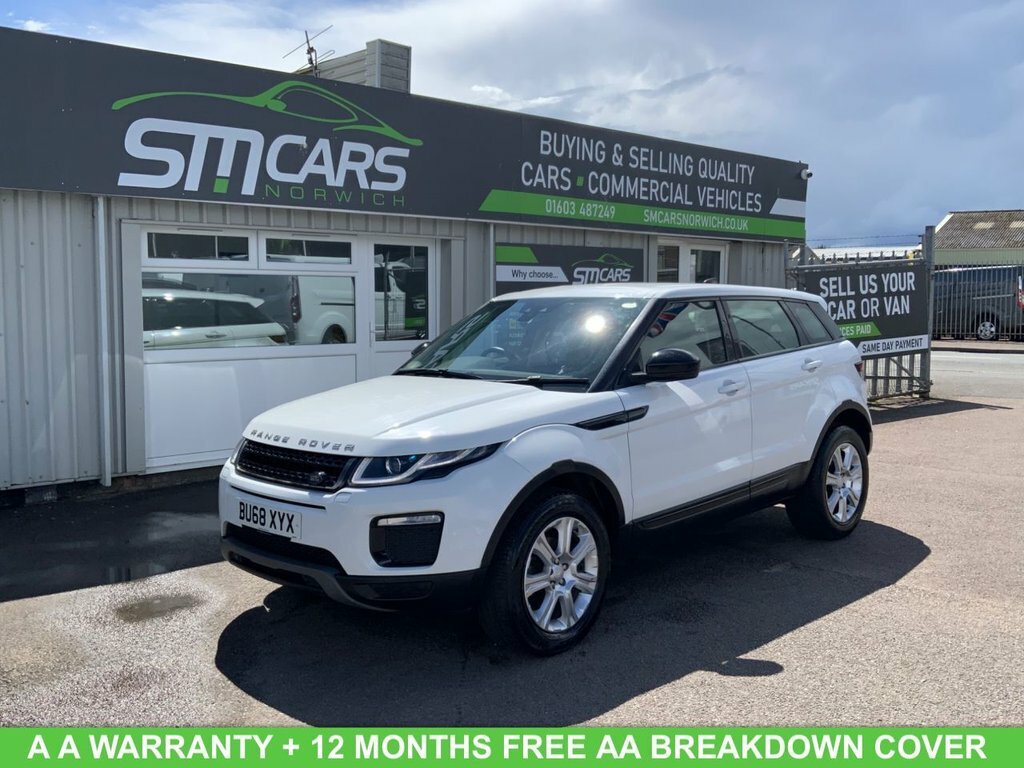 Land Rover Range Rover Evoque 2L Se Tech BU68XYX White