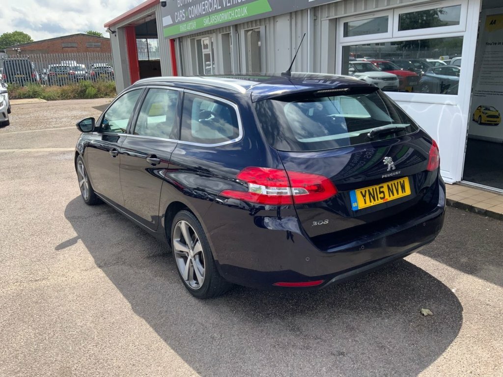 Peugeot 308 SW 1.6L Allure Blue #4