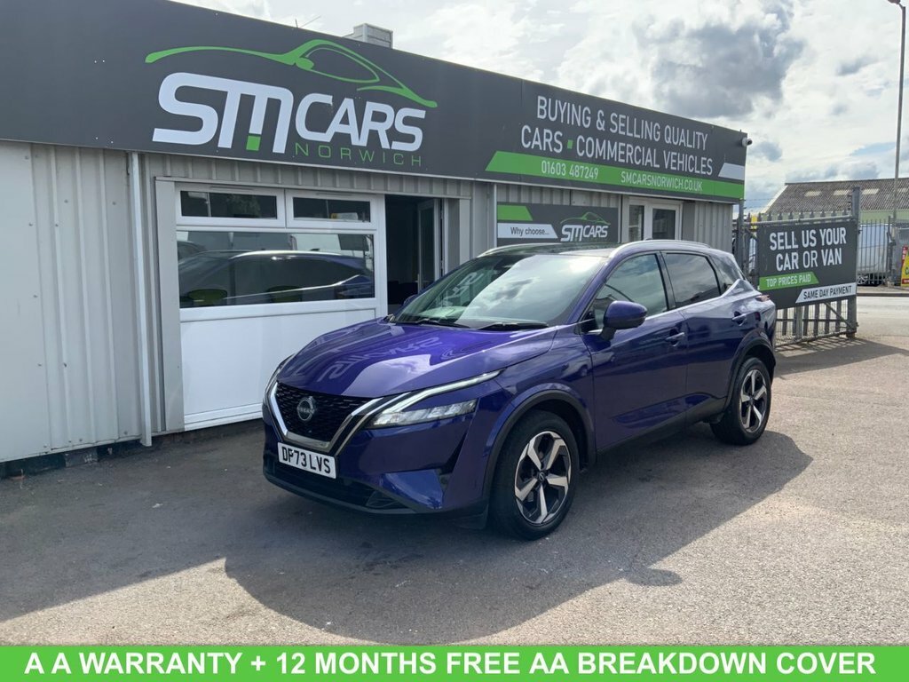 Nissan Qashqai 1.3L N-connecta DP73LVS Blue