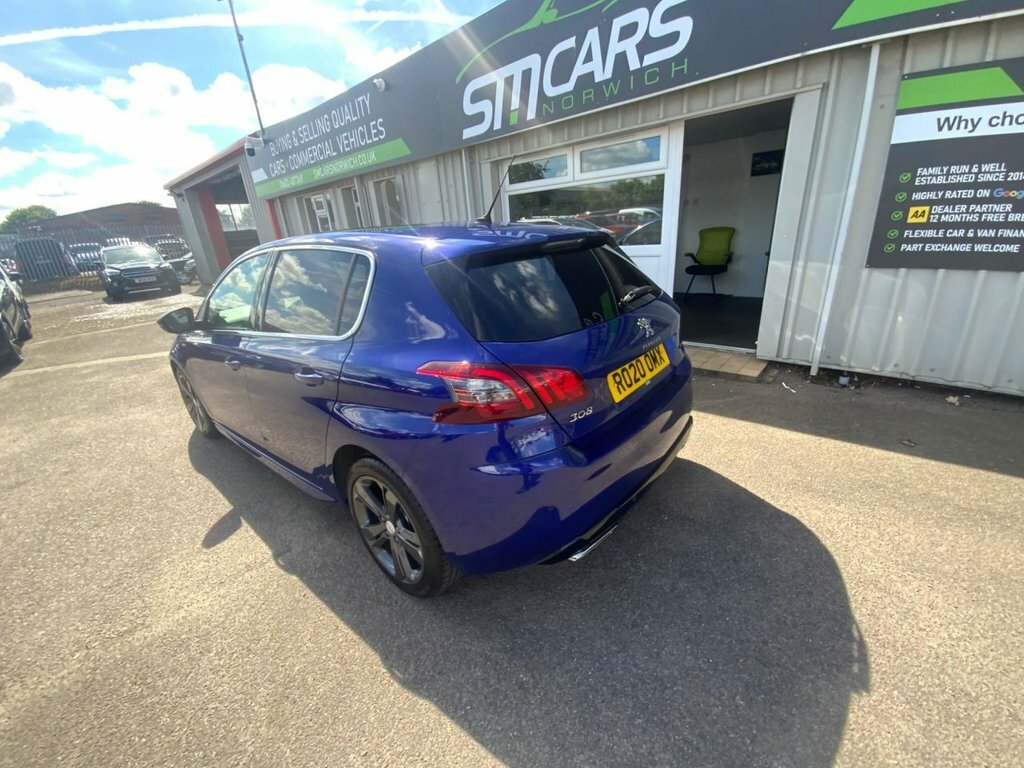 Peugeot 308 1.5L Gt Line Blue