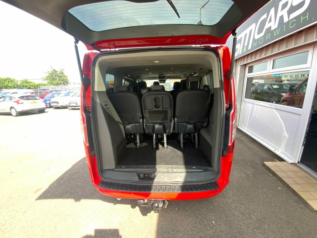 Ford Tourneo Custom 2.0 320 Ecoblue Titanium Minibus Double Cab Di Orange #10