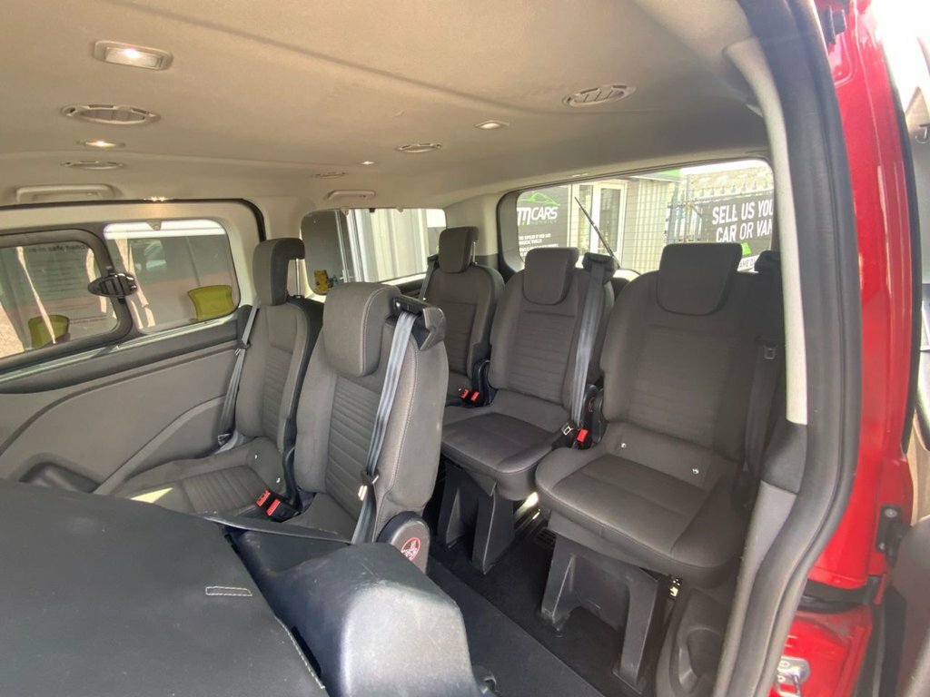 Ford Tourneo Custom 2.0 320 Ecoblue Titanium Minibus Double Cab Di Orange #11