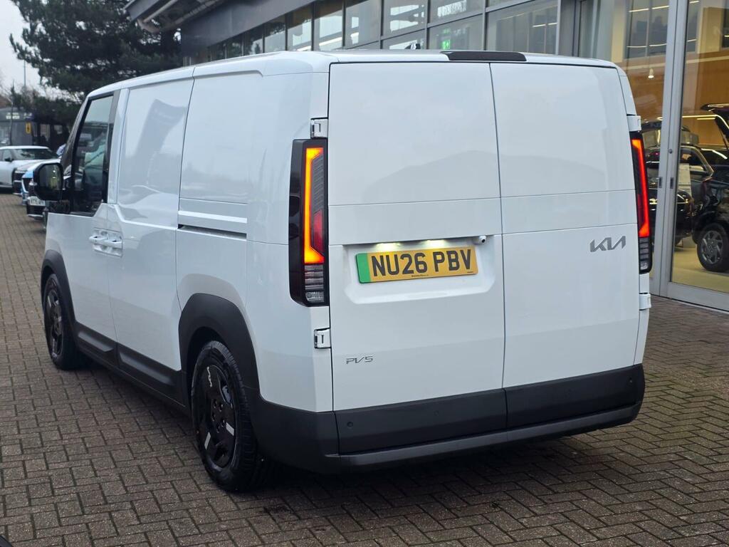 Kia PV5 Long Range 71.2Kwh Essential Cargo Panel Van White #4