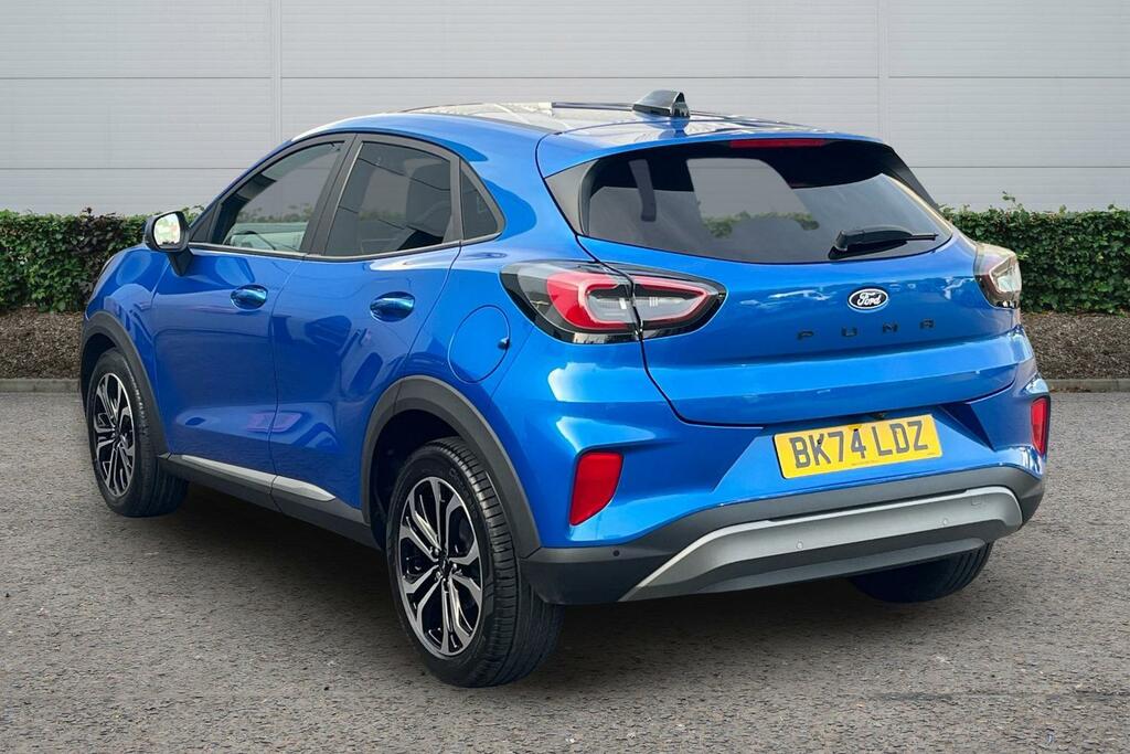 Ford Puma 1.0 Ecoboost Hybrid Mhev Titanium BK74LDZ Blue #2