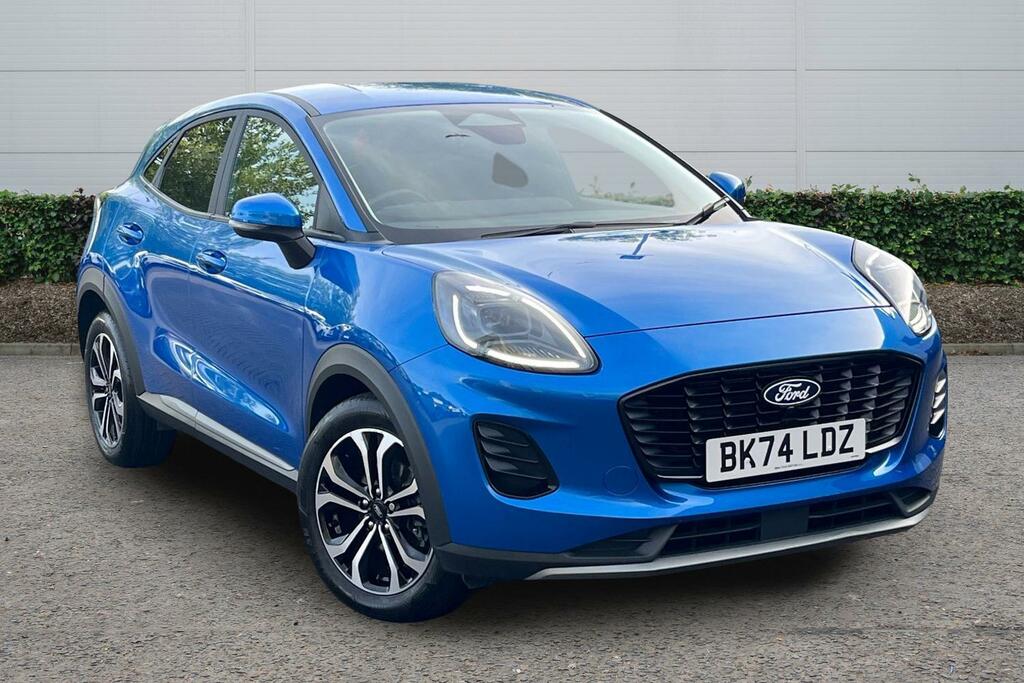 Ford Puma 1.0 Ecoboost Hybrid Mhev Titanium BK74LDZ Blue