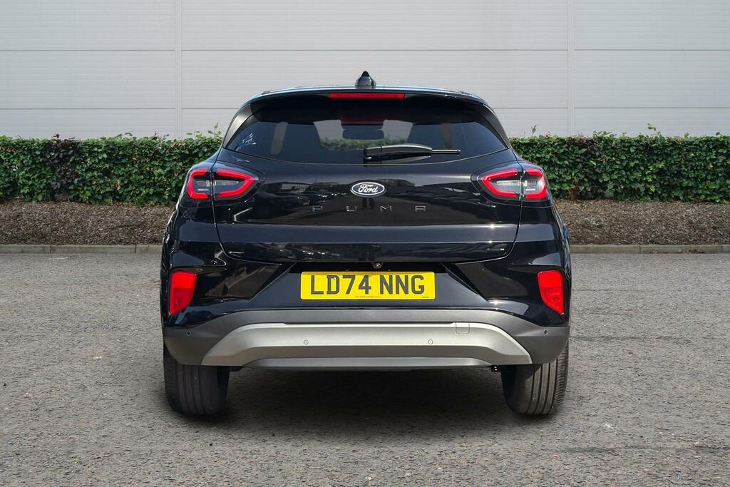 Ford Puma 1.0 Ecoboost Hybrid Mhev Titanium Dct LD74NNG Black #4