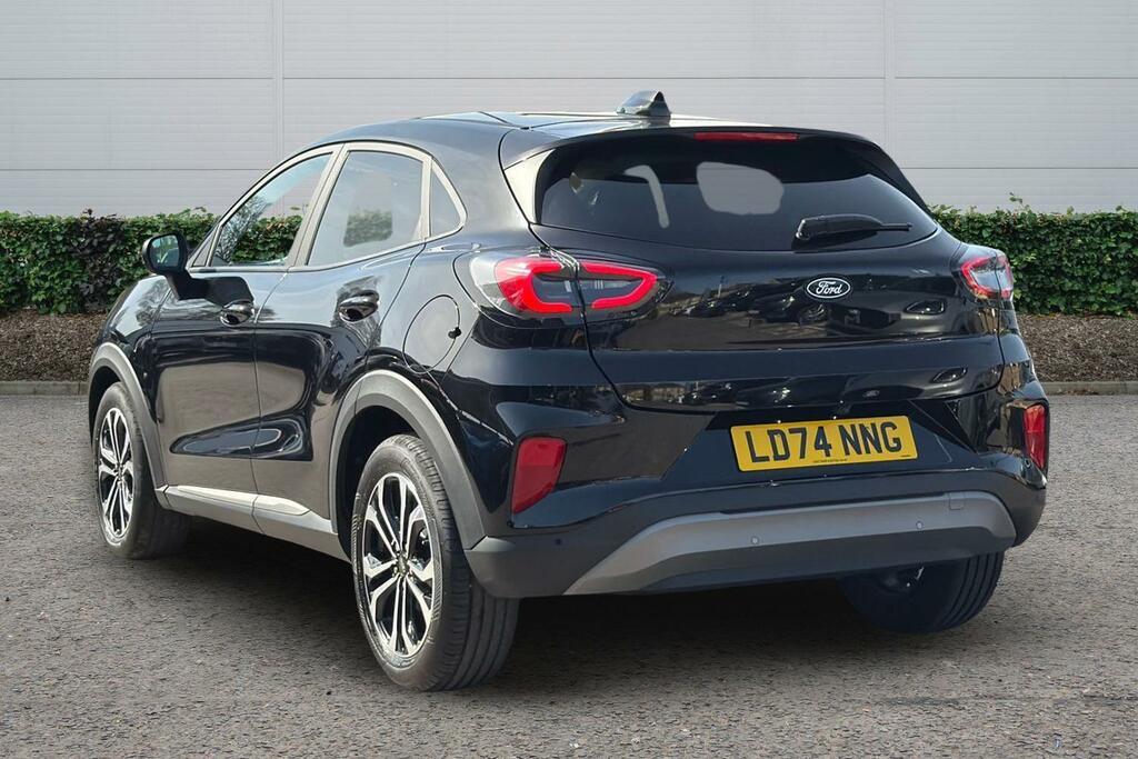 Ford Puma 1.0 Ecoboost Hybrid Mhev Titanium Dct LD74NNG Black #3
