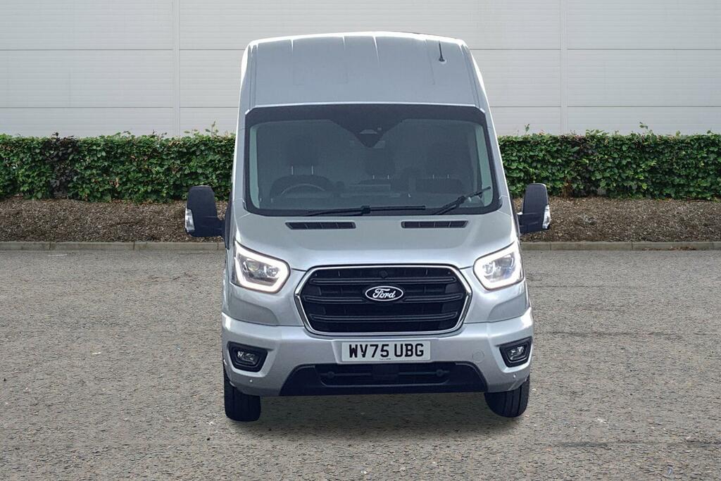 Ford Transit Custom 2.0 Ecoblue 130Ps H3 Limited Van 8S Nav WV75UBG Silver #2