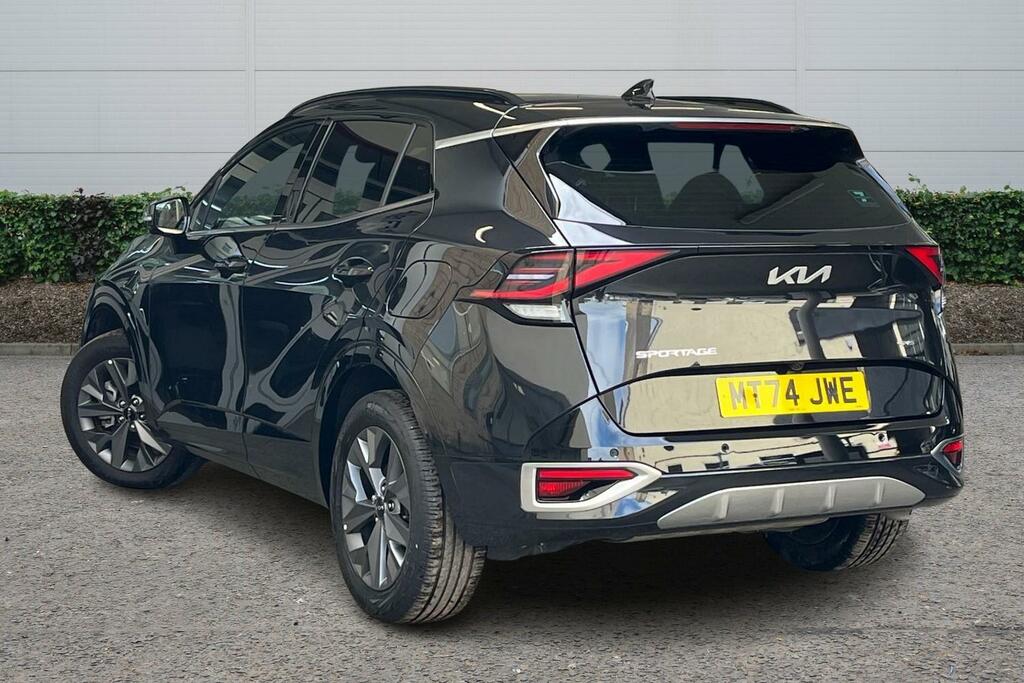 Kia Sportage 1.6T Gdi 207 Hev Gt-line S Awd MT74JWE Black #2
