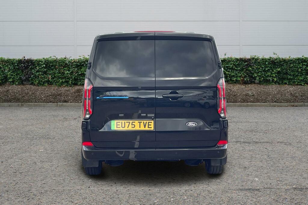 Ford Transit Custom 100Kw 65Kwh H1 Van Limited EU75TVE Black #5