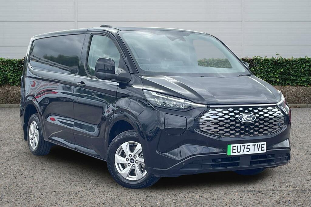 Ford Transit Custom 100Kw 65Kwh H1 Van Limited Black