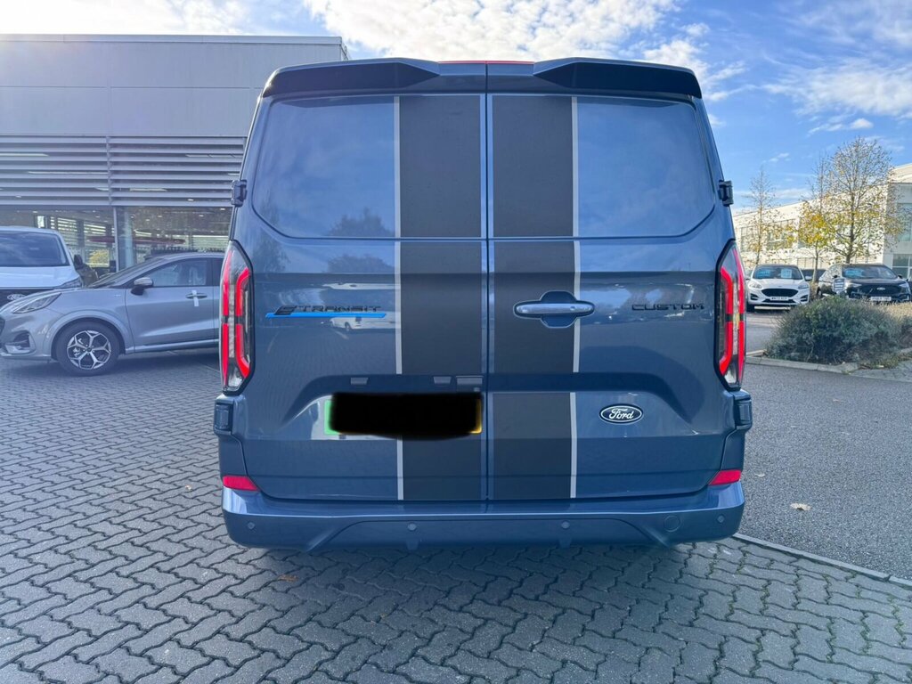 Ford Transit Custom Ford E-transit Custom 320 L1 E 160Kw 65Kwh H1 Van WX26HNE Blue #6