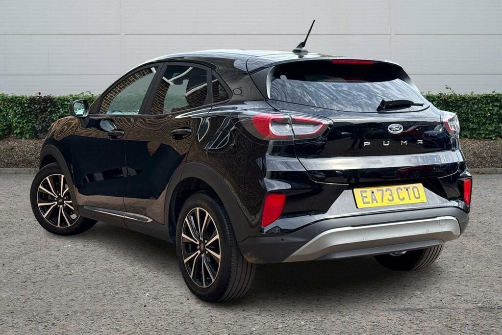 Ford Puma 1.0 Ecoboost Hybrid Mhev Titanium EA73CTO Black #2