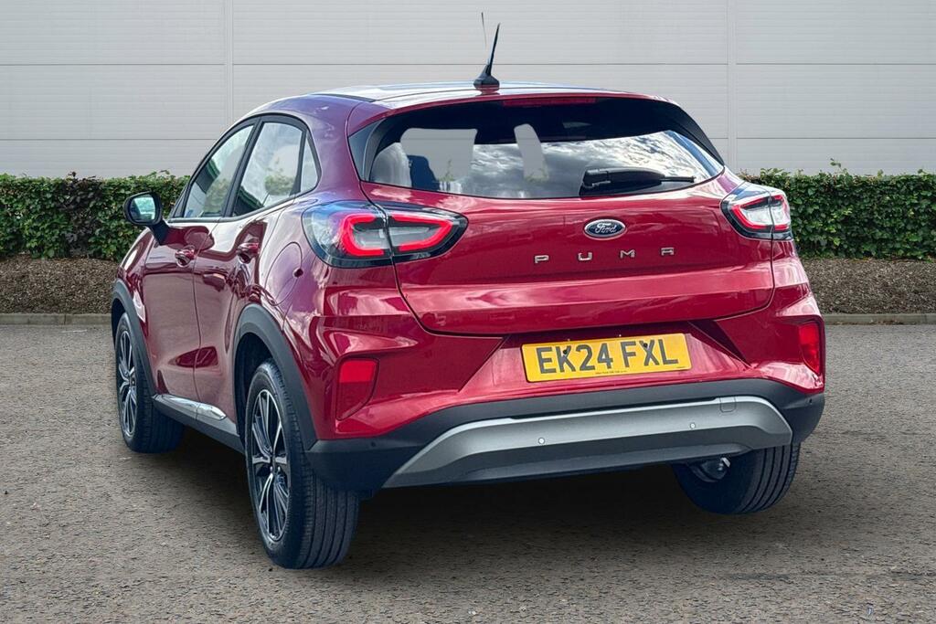 Ford Puma 1.0 Ecoboost Hybrid Mhev Titanium EK24FXL Red #2