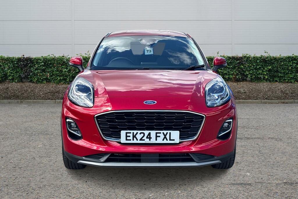 Ford Puma 1.0 Ecoboost Hybrid Mhev Titanium EK24FXL Red #4