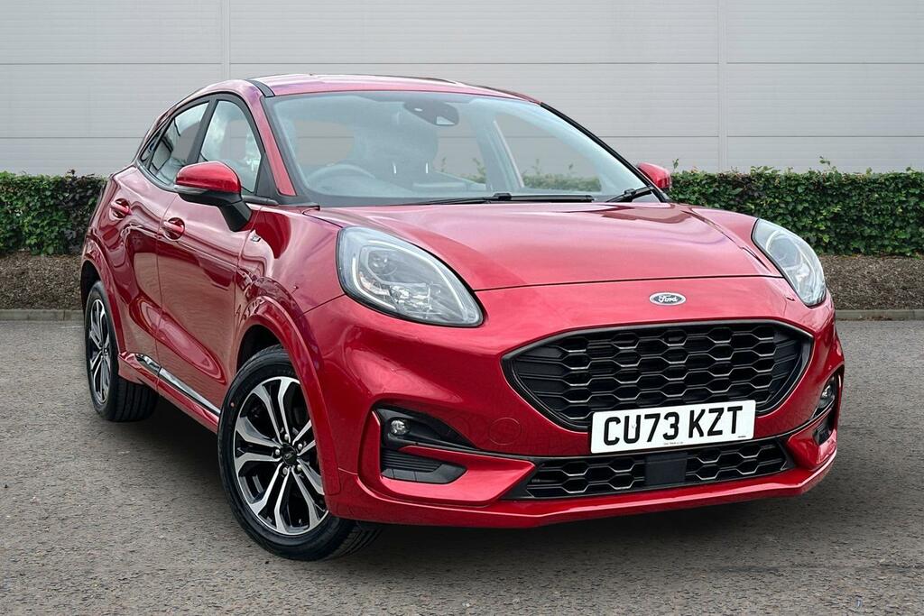 Ford Puma 1.0 Ecoboost Hybrid Mhev St-line Red