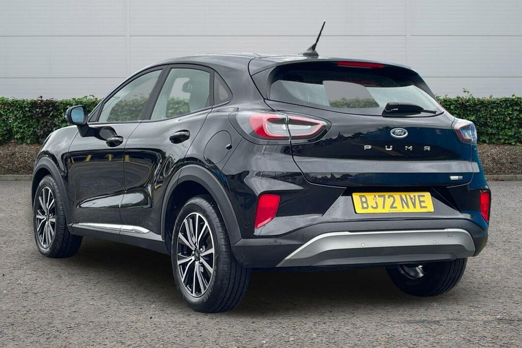 Ford Puma 1.0 Ecoboost Hybrid Mhev Titanium BJ72NVE Black #2