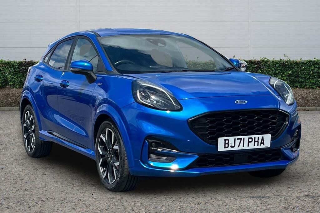 Ford Puma 1.0 Ecoboost Hybrid Mhev St-line X Blue