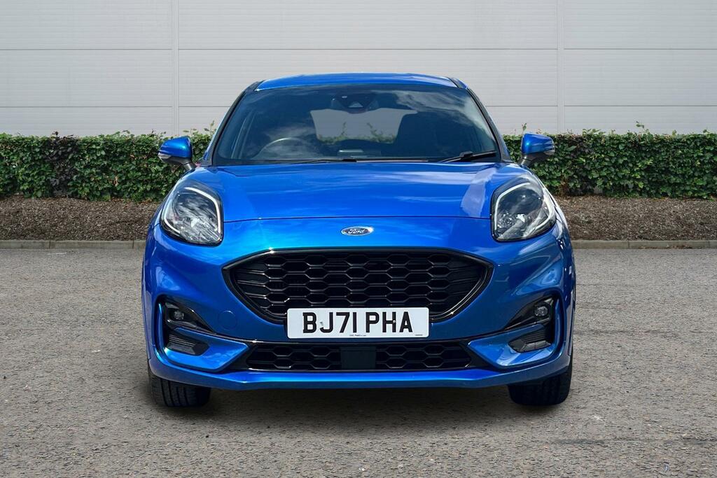 Ford Puma 1.0 Ecoboost Hybrid Mhev St-line X BJ71PHA Blue #4