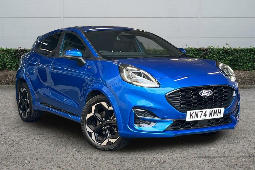 Ford Puma 1.0 Ecoboost Hybrid Mhev St-line X Blue