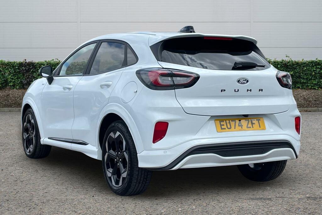 Ford Puma 1.0 Ecoboost Hybrid Mhev St-line X EU74ZFT White #2