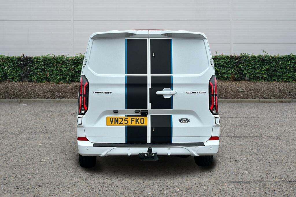 Ford Transit Custom 2.0 Ecoblue 170Ps H1 Double Cab Van Sport VN25FKO White #5
