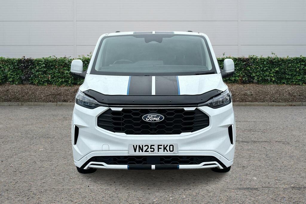 Ford Transit Custom 2.0 Ecoblue 170Ps H1 Double Cab Van Sport VN25FKO White #4