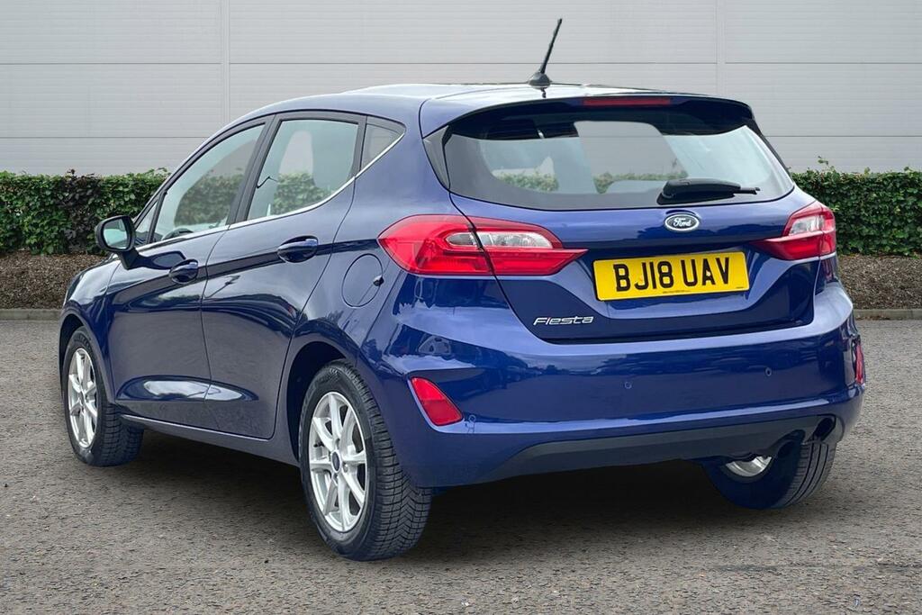 Ford Fiesta 1.0 Ecoboost Zetec BJ18UAV Blue #2
