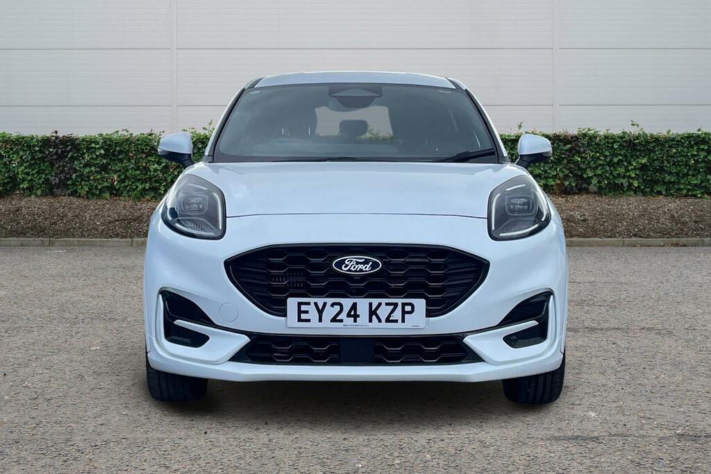 Ford Puma 1.0 Ecoboost Hybrid Mhev St-line Dct EY24KZP White #4