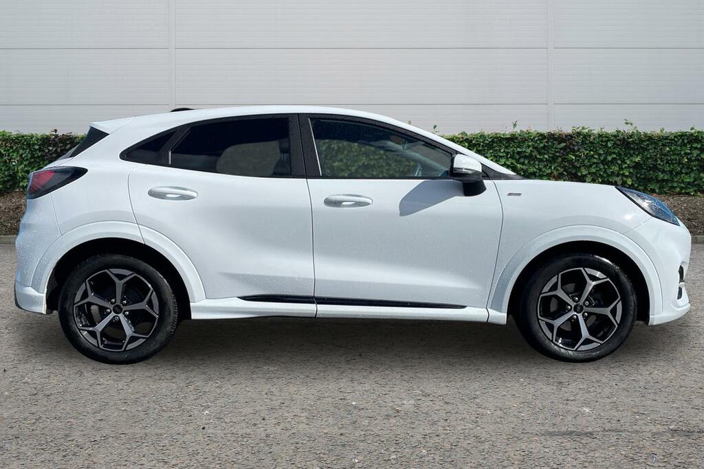 Ford Puma 1.0 Ecoboost Hybrid Mhev St-line Dct EY24KZP White #3