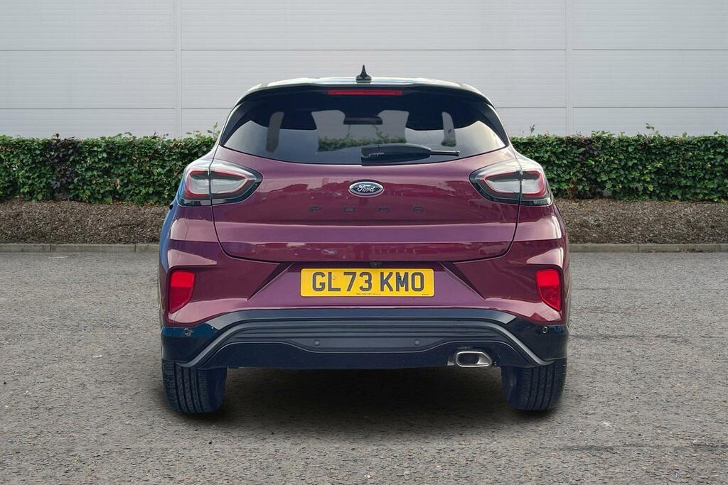Ford Puma 1.0 Ecoboost Hybrid Mhev Vivid Ruby Edition GL73KMO Red #5