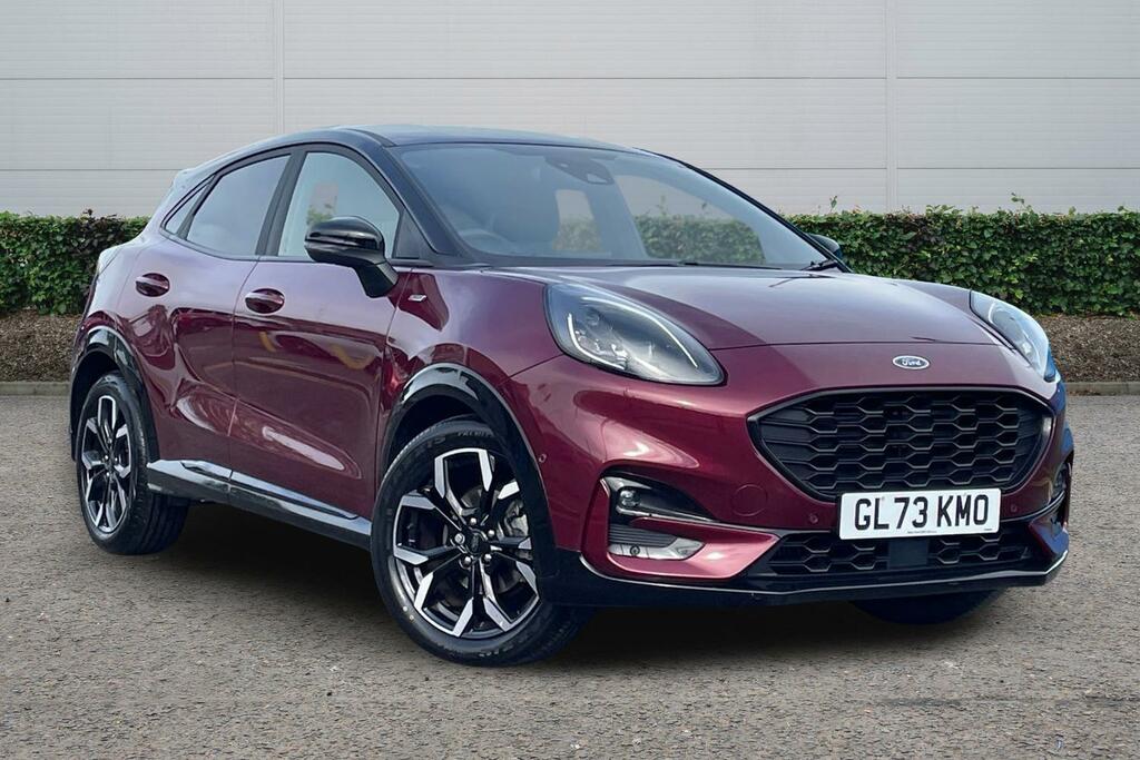 Ford Puma 1.0 Ecoboost Hybrid Mhev Vivid Ruby Edition Red