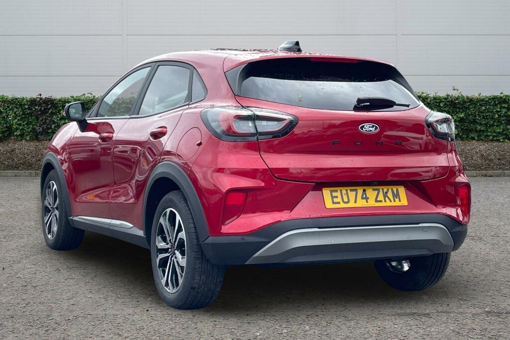 Ford Puma 1.0 Ecoboost Hybrid Mhev Titanium Dct Red #2