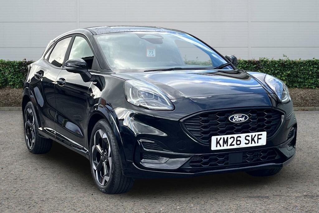 Ford Puma 1.0 Ecoboost Hybrid Mhev St-line X Black