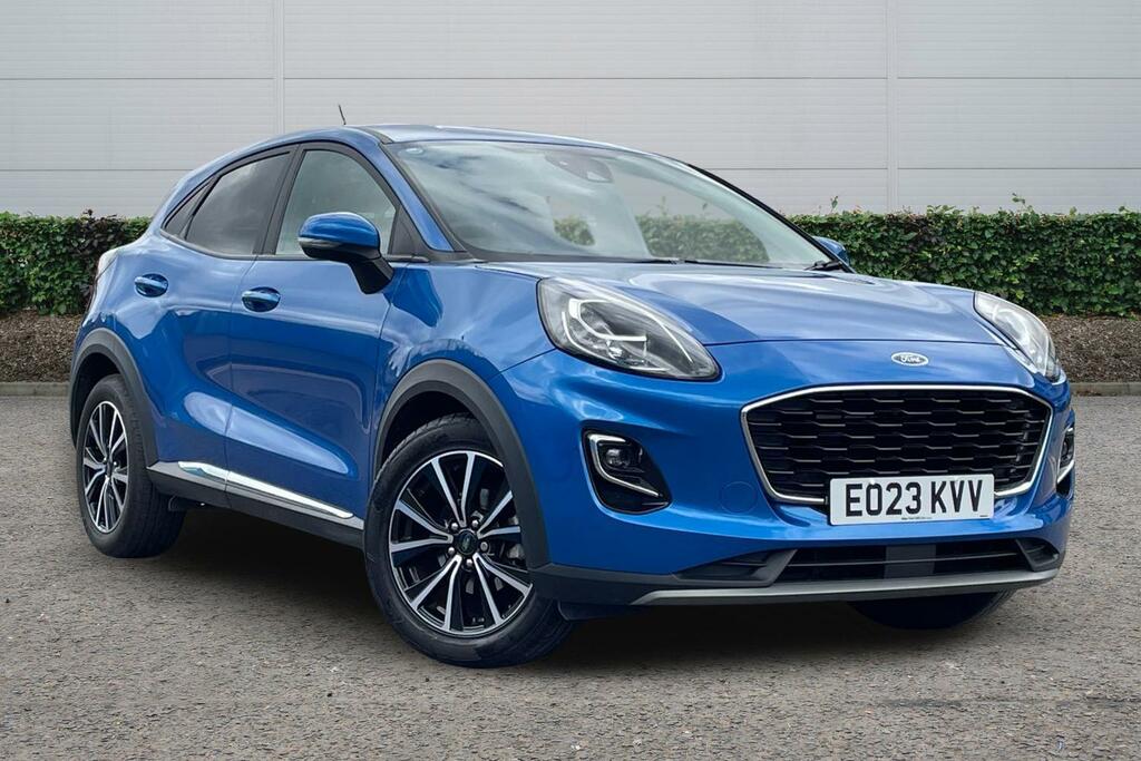 Ford Puma 1.0 Ecoboost Hybrid Mhev Titanium Blue