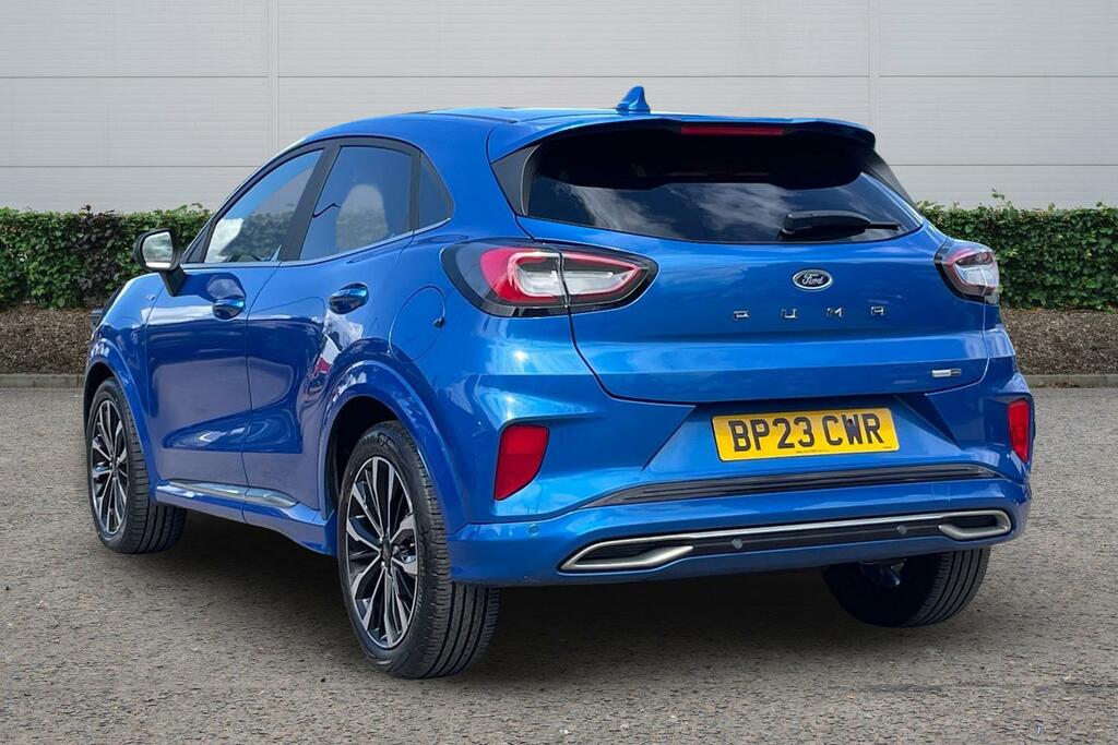 Ford Puma 1.0 Ecoboost Hybrid Mhev St-line Vignale BP23CWR Blue #2