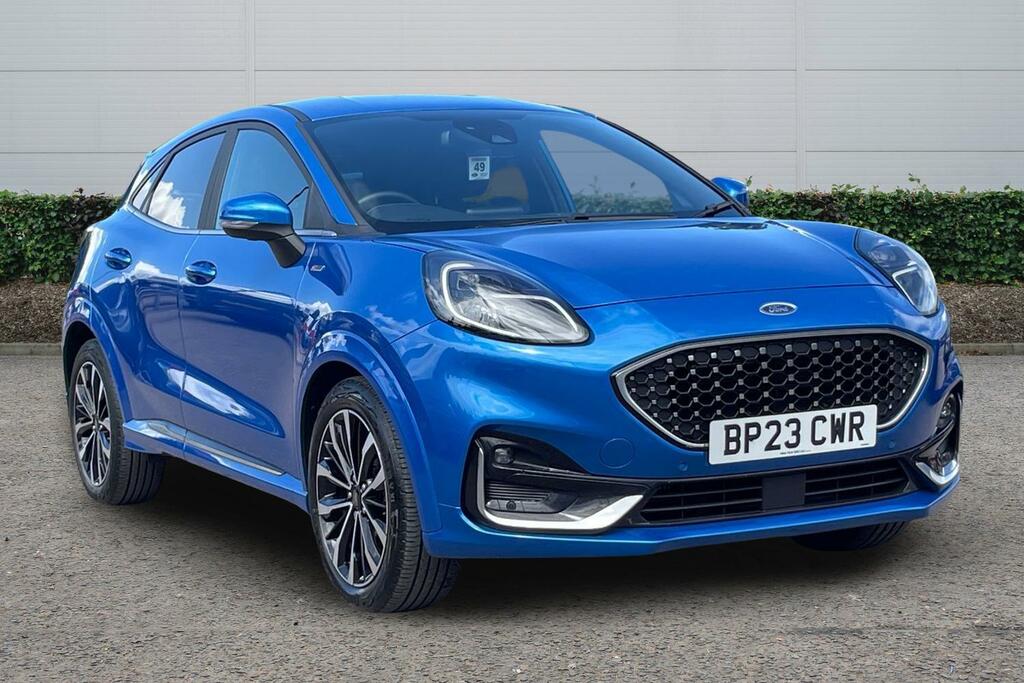 Ford Puma 1.0 Ecoboost Hybrid Mhev St-line Vignale Blue