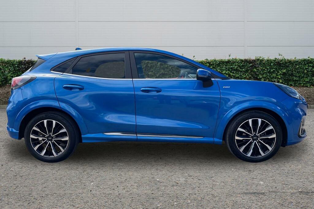 Ford Puma 1.0 Ecoboost Hybrid Mhev St-line Vignale BP23CWR Blue #3