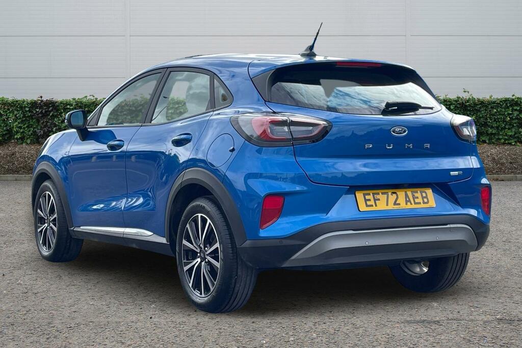Ford Puma 1.0 Ecoboost Hybrid Mhev Titanium Dct EF72AEB Blue #2