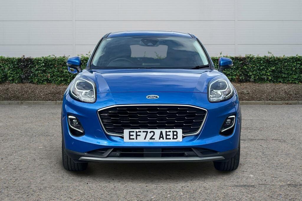 Ford Puma 1.0 Ecoboost Hybrid Mhev Titanium Dct EF72AEB Blue #4