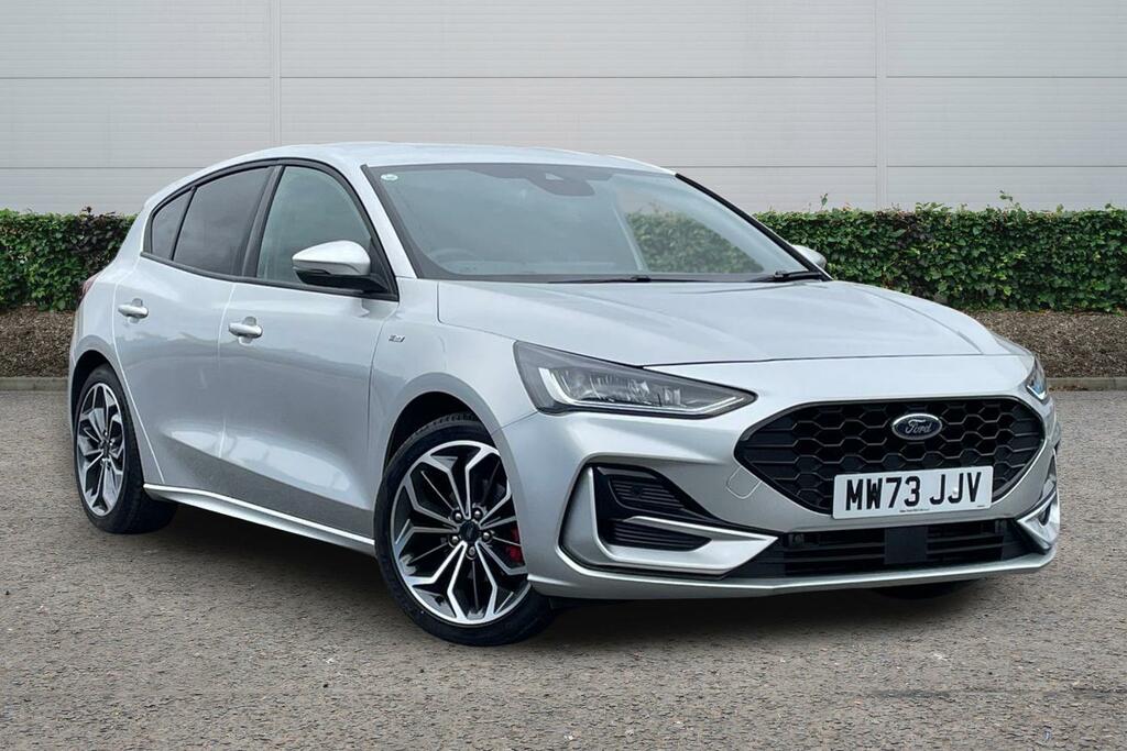 Ford Focus 1.0 Ecoboost Hybrid Mhev 155 St-line X MW73JJV Silver