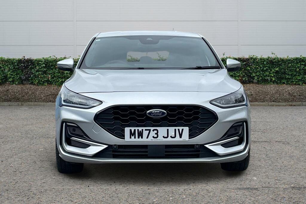 Ford Focus 1.0 Ecoboost Hybrid Mhev 155 St-line X MW73JJV Silver #4