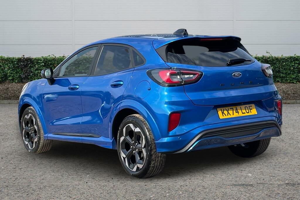 Ford Puma 1.0 Ecoboost Hybrid Mhev St-line X KX74LOF Blue #2