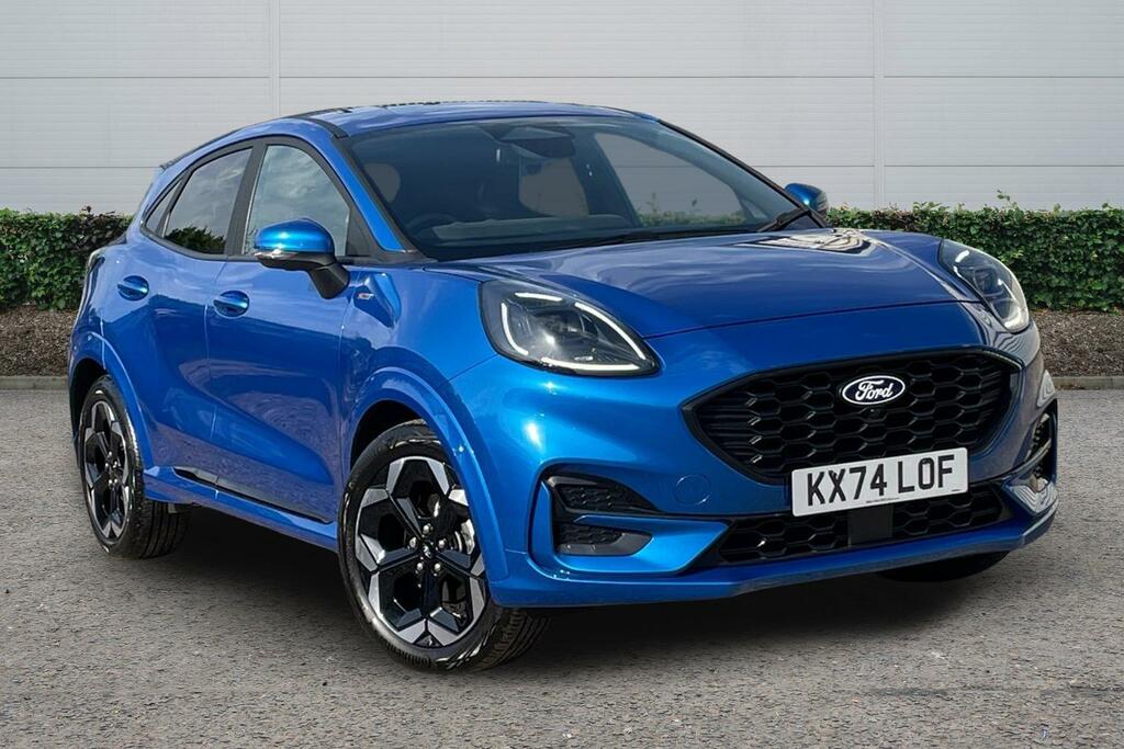 Ford Puma 1.0 Ecoboost Hybrid Mhev St-line X Blue