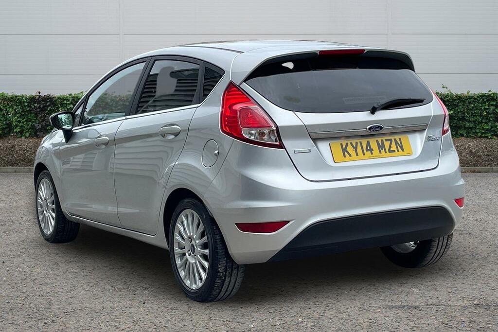 Ford Fiesta 1.0 Ecoboost Titanium KY14MZN Silver #2