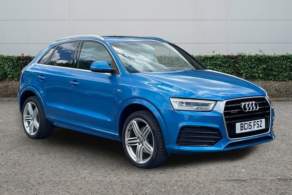 Audi Q3 2.0 Tdi 184 Quattro S Line Plus S Tronic Blue