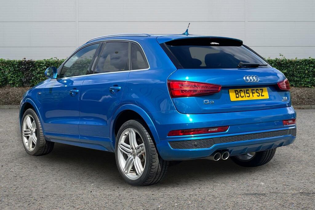 Audi Q3 2.0 Tdi 184 Quattro S Line Plus S Tronic Blue #2