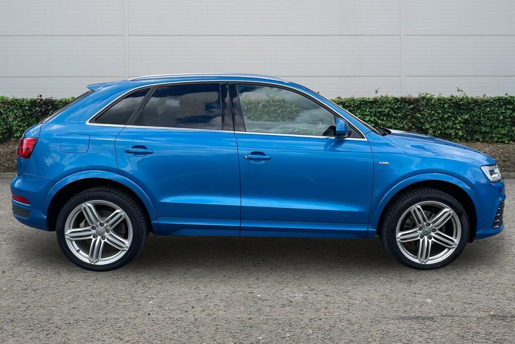 Audi Q3 2.0 Tdi 184 Quattro S Line Plus S Tronic Blue #3